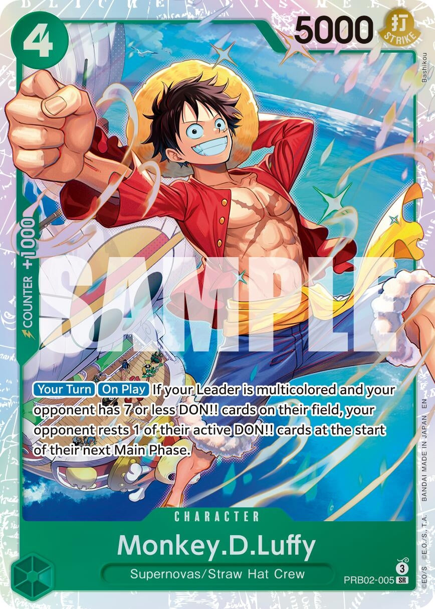 Monkey.D.Luffy - PRB02-005 (PRB02-005) (Premium Booster -The Best- Vol. 2) (PRB-02)