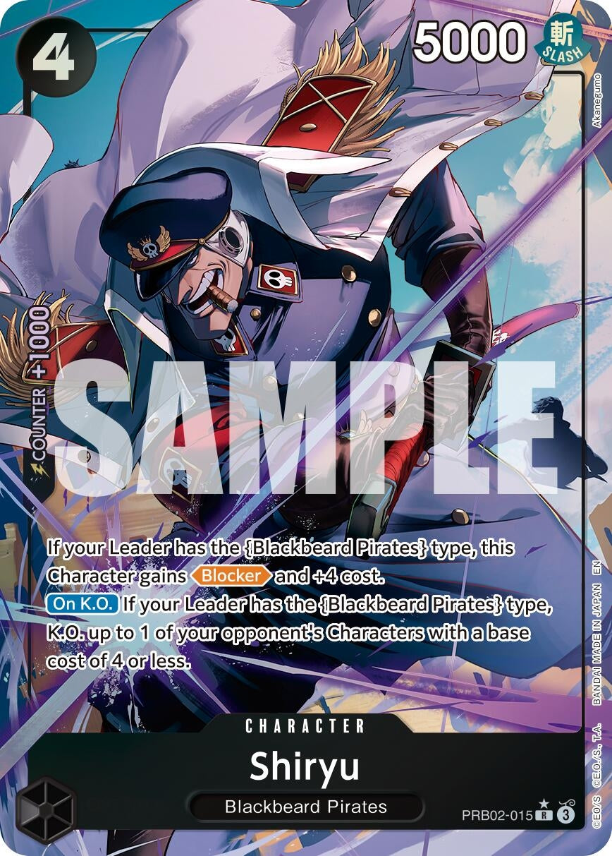 Shiryu (Alternate Art) (PRB02-015) (Premium Booster -The Best- Vol. 2) (PRB-02)