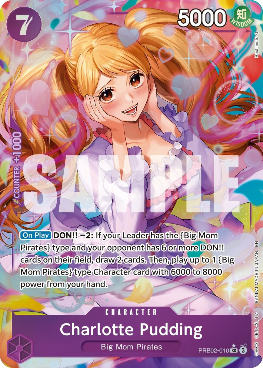 Charlotte Pudding - PRB02-010 (Alternate Art) (PRB02-010) (Premium Booster -The Best- Vol. 2) (PRB-02)