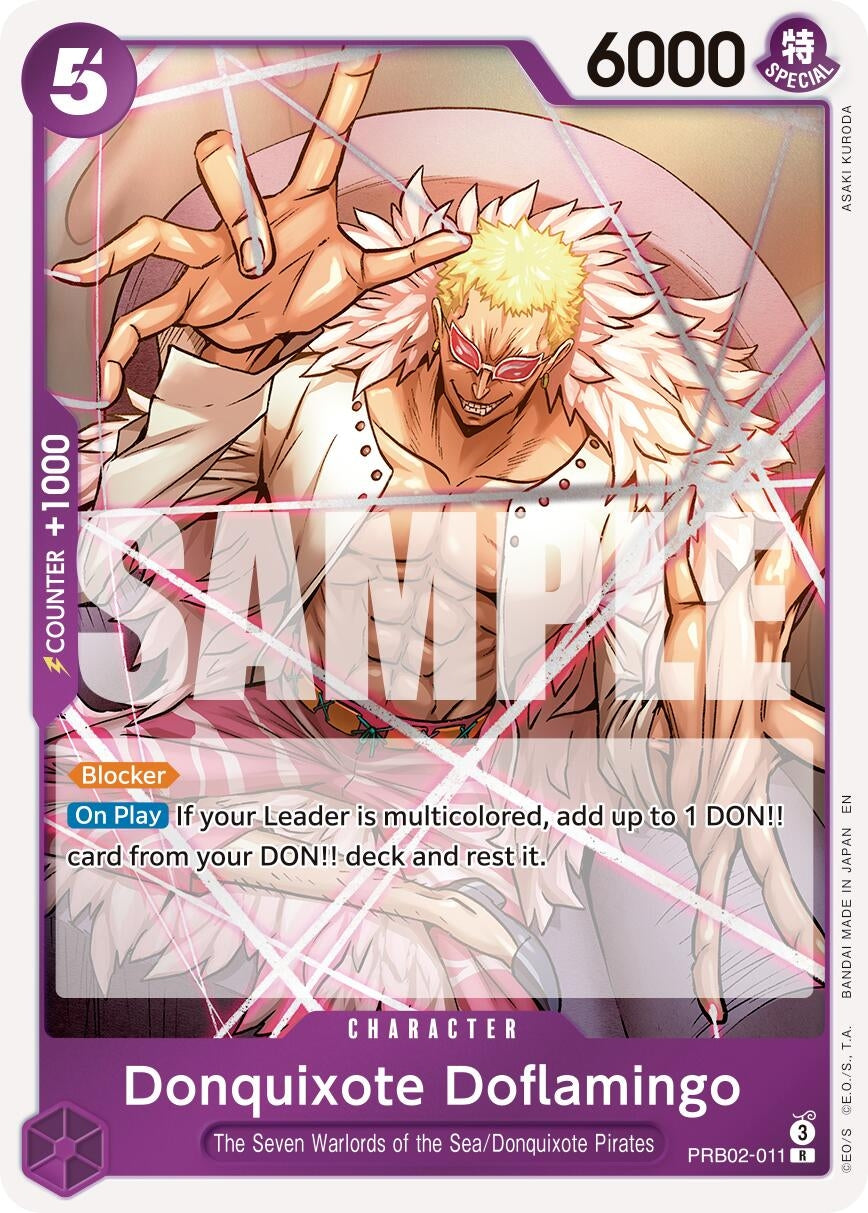 Donquixote Doflamingo (PRB02-011) (Premium Booster -The Best- Vol. 2) (PRB-02)