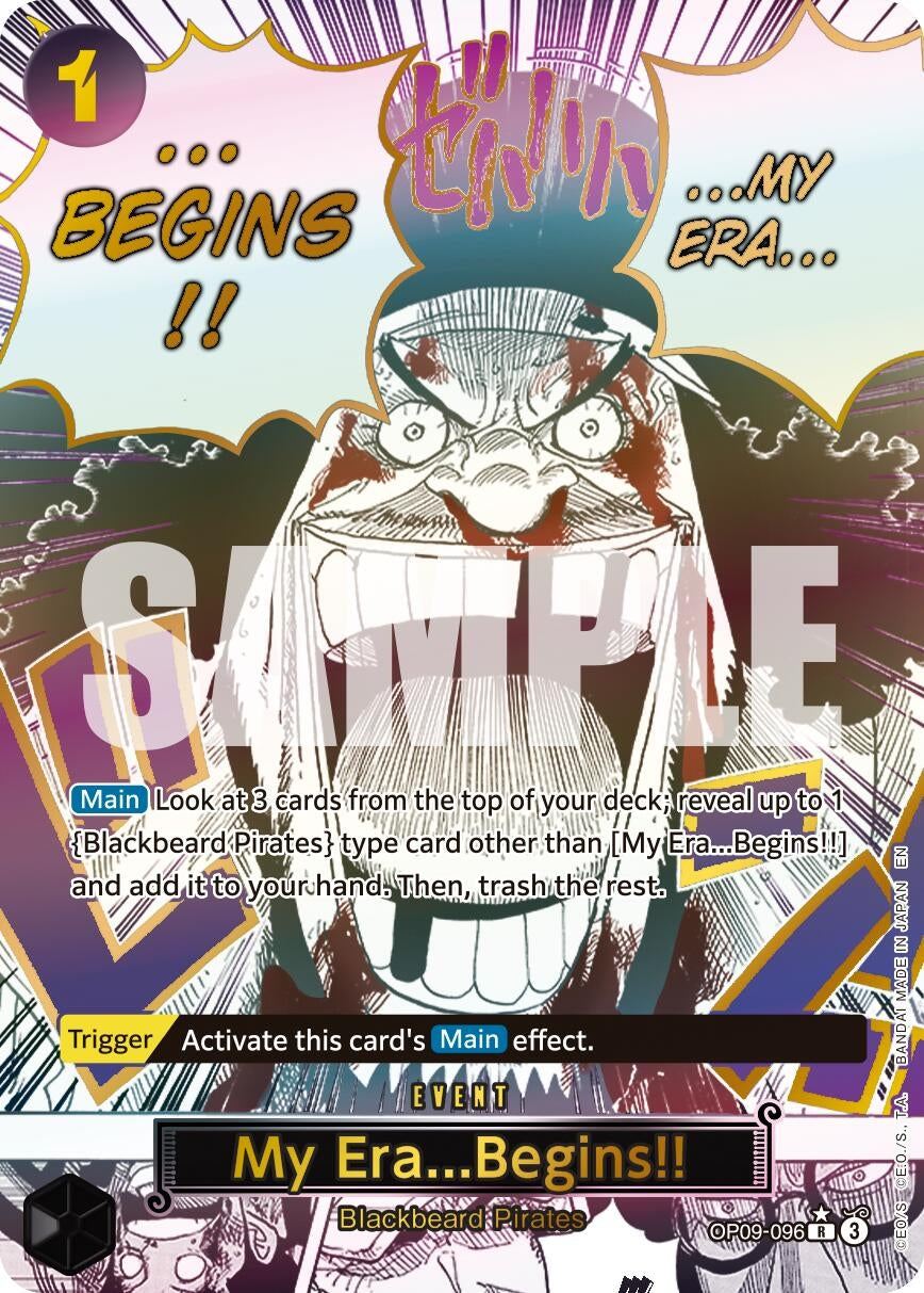 My Era...Begins!! (Alternate Art) (OP09-096) (Premium Booster -The Best- Vol. 2) (PRB-02)