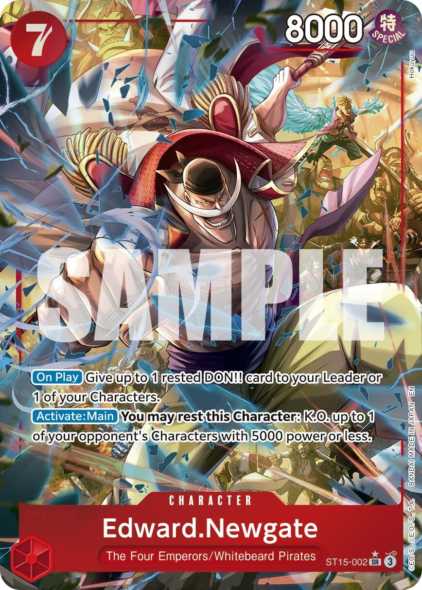Edward.Newgate - ST15-002 (Alternate Art) (ST15-002) (Premium Booster -The Best- Vol. 2) (PRB-02)