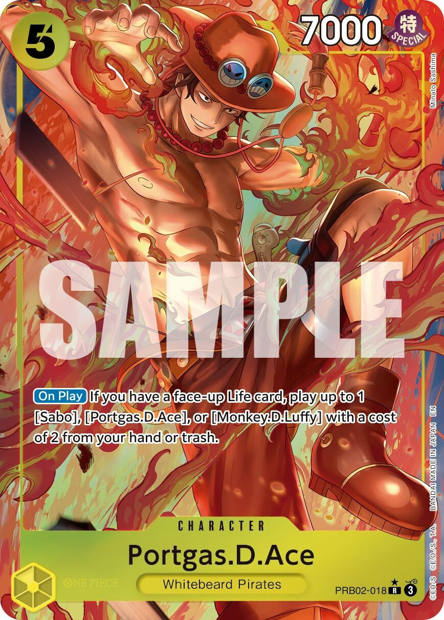 Portgas.D.Ace - PRB02-018 (Alternate Art) (PRB02-018) (Premium Booster -The Best- Vol. 2) (PRB-02)