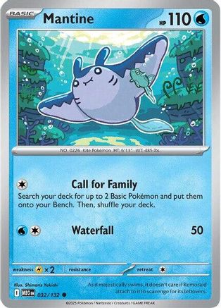 Mantine 032 - ME01 Mega Evolution