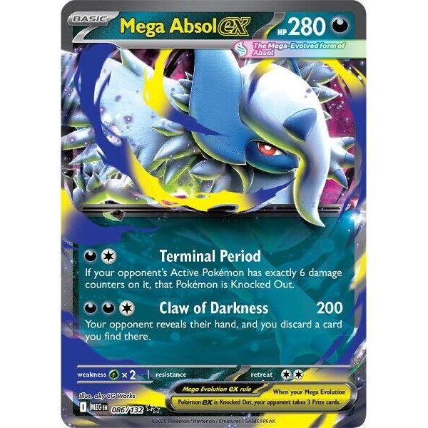 Mega Absol ex (086/132) (ME01: Mega Evolution)