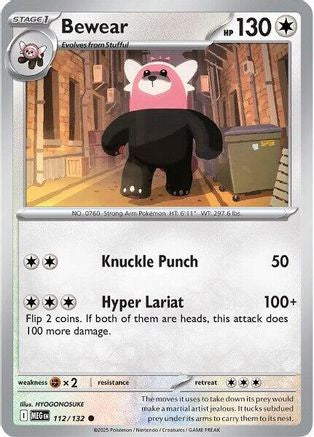 Bewear 112 - ME01 Mega Evolution