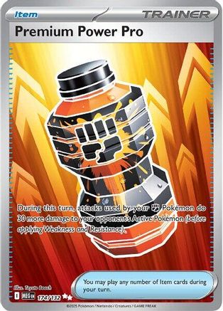 Premium Power Pro 174/132 - ME01 Mega Evolution Holofoil