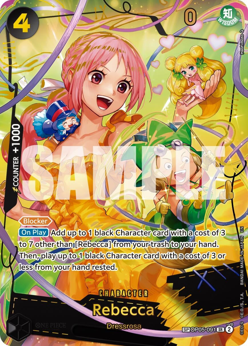Rebecca (SP) (OP05-091) (Premium Booster -The Best- Vol. 2) (PRB-02)