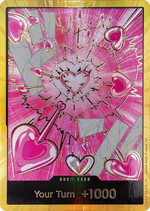 DON!! Card (Boa Hancock) (Gold) (Premium Booster -The Best- Vol. 2) (PRB-02)