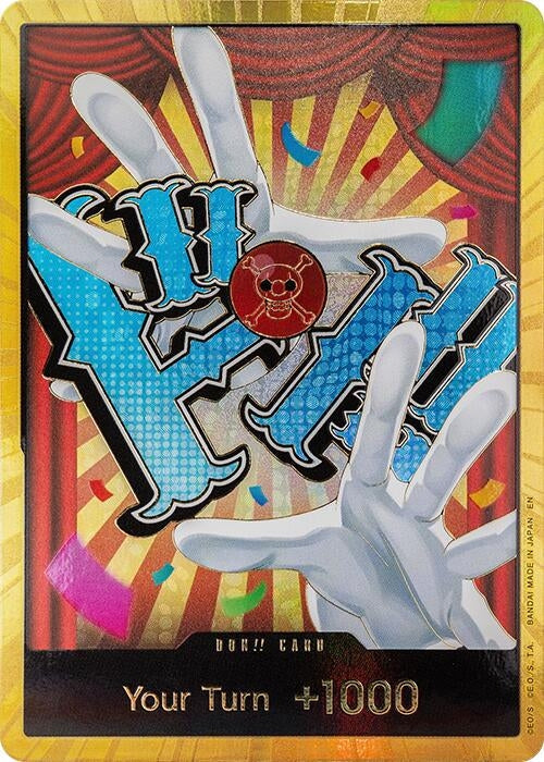 DON!! Card (Buggy) (Gold) (Premium Booster -The Best- Vol. 2) (PRB-02)