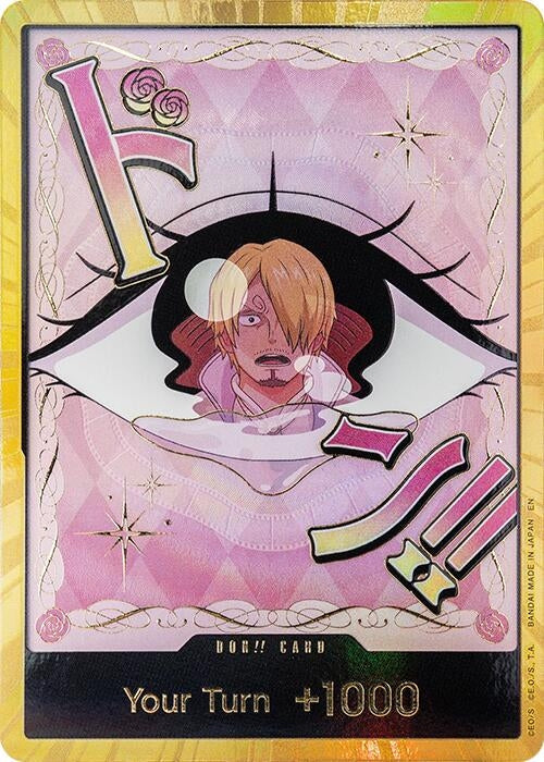 DON!! Card (Pudding) (Gold) (Premium Booster -The Best- Vol. 2) (PRB-02)