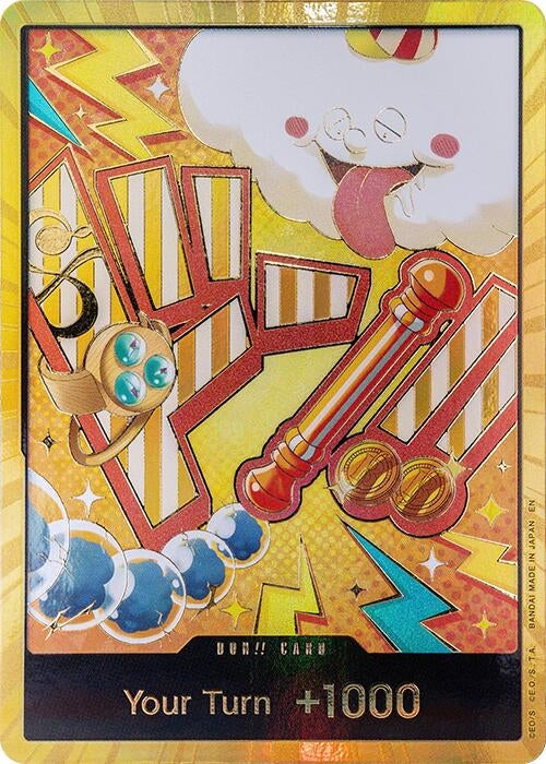DON!! Card (Nami) (Gold) (Premium Booster -The Best- Vol. 2) (PRB-02)