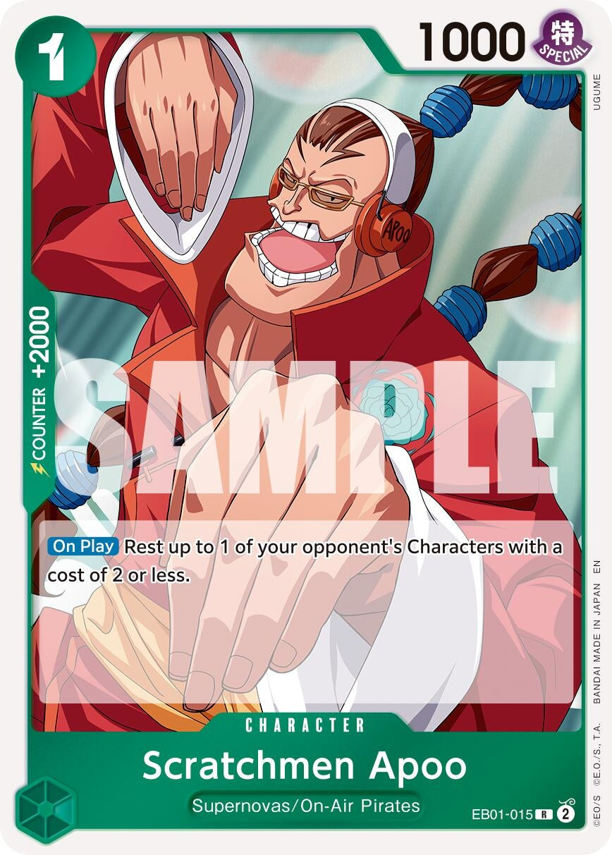 Scratchmen Apoo - EB01-015 (Reprint) (EB01-015) (Premium Booster -The Best- Vol. 2) (PRB-02)