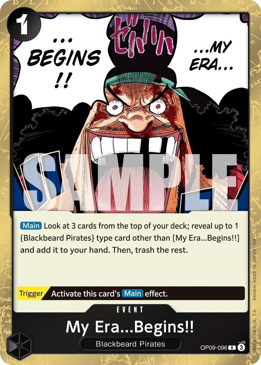 My Era...Begins!! (Reprint) (OP09-096) (Premium Booster -The Best- Vol. 2) (PRB-02)