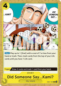 Did Someone Say...Kami? (Reprint) (EB01-060) (Premium Booster -The Best- Vol. 2) (PRB-02)