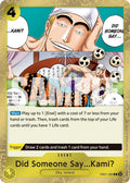 Did Someone Say...Kami? (Pirate Foil) (EB01-060) (Premium Booster -The Best- Vol. 2) (PRB-02)