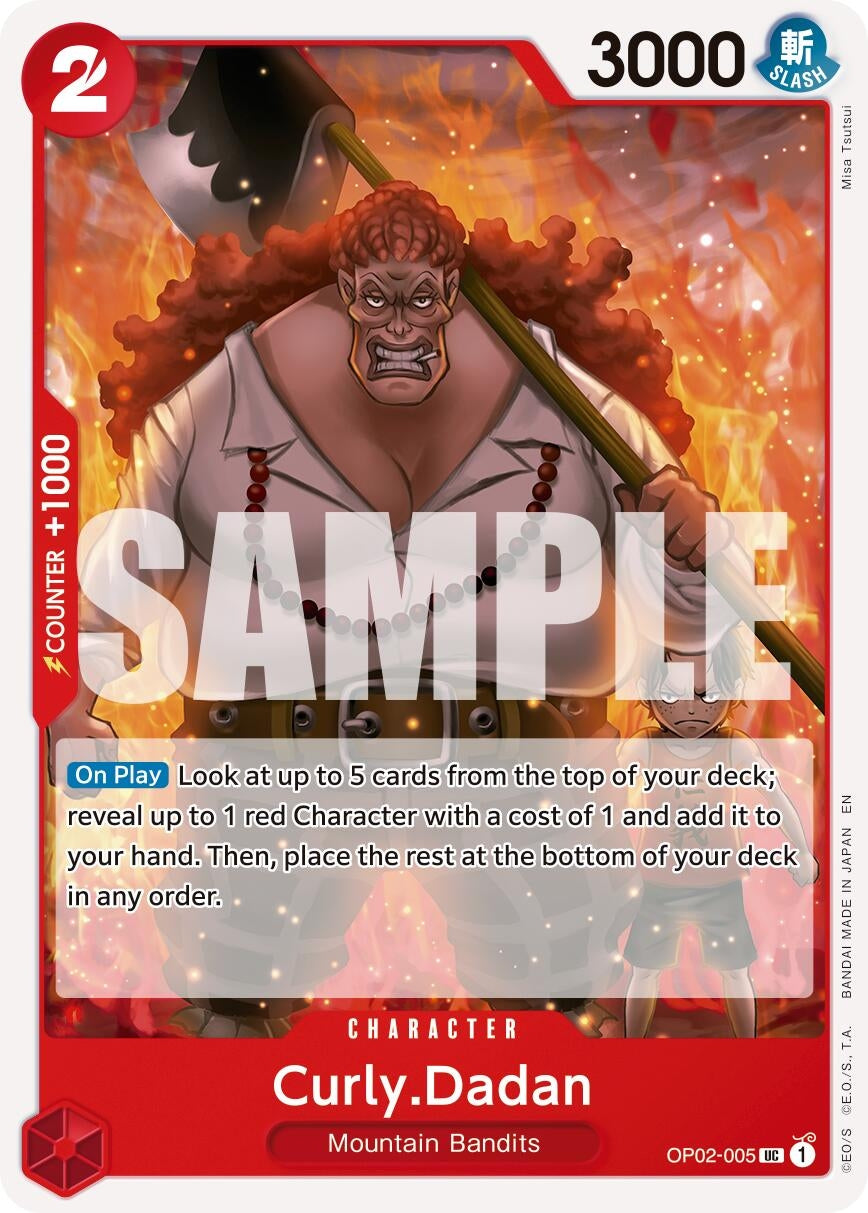 Curly.Dadan (Reprint) (OP02-005) (Premium Booster -The Best- Vol. 2) (PRB-02)