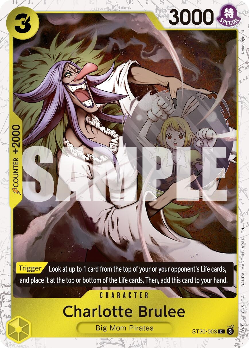 Charlotte Brulee (Pirate Foil) (ST20-003) (Premium Booster -The Best- Vol. 2) (PRB-02)