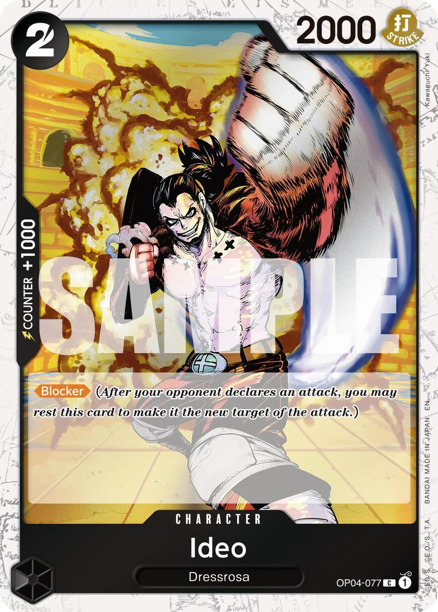 Ideo (Pirate Foil) (OP04-077) (Premium Booster -The Best- Vol. 2) (PRB-02)