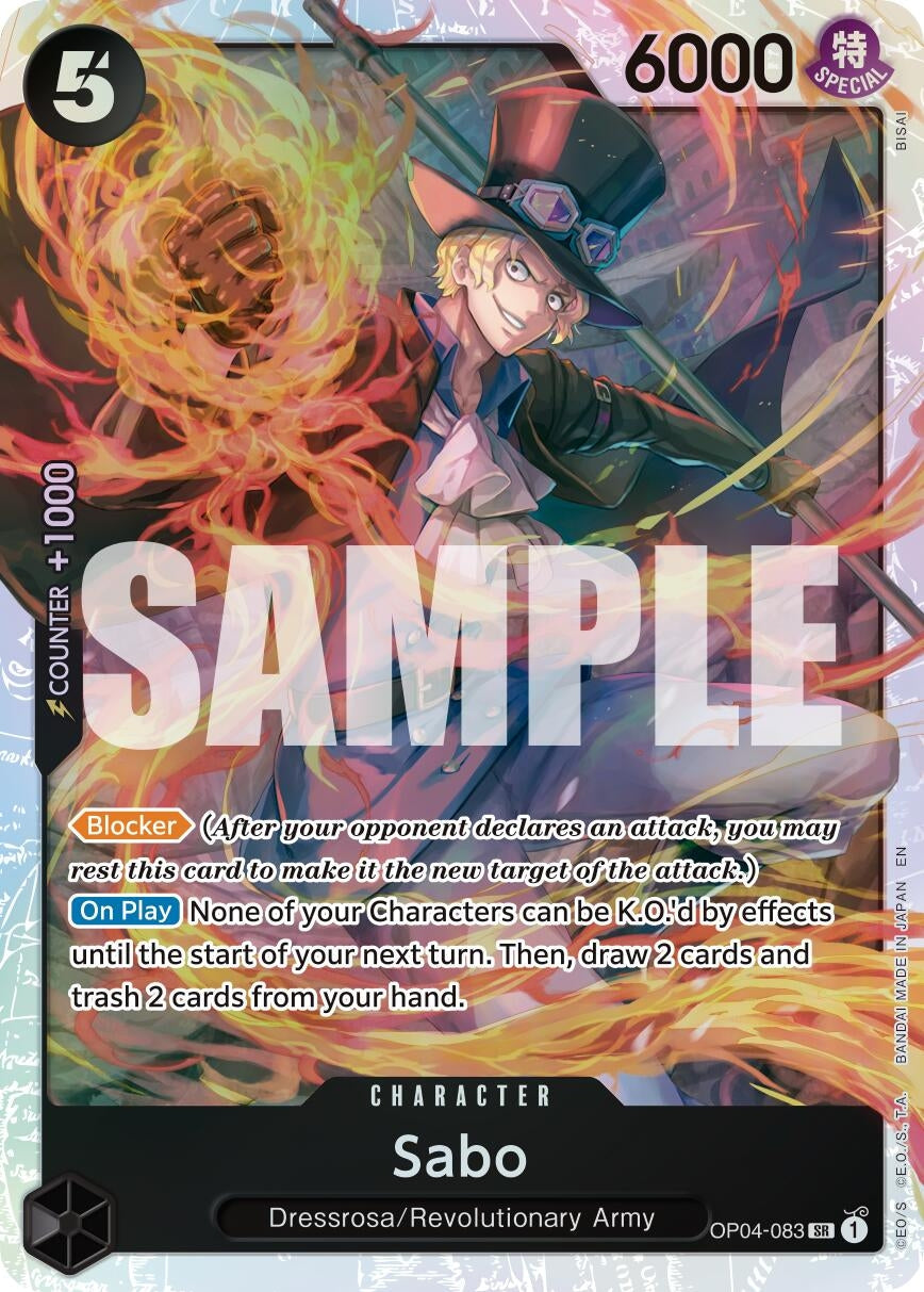 Sabo - OP04-083 (Reprint) (OP04-083) (Premium Booster -The Best- Vol. 2) (PRB-02)