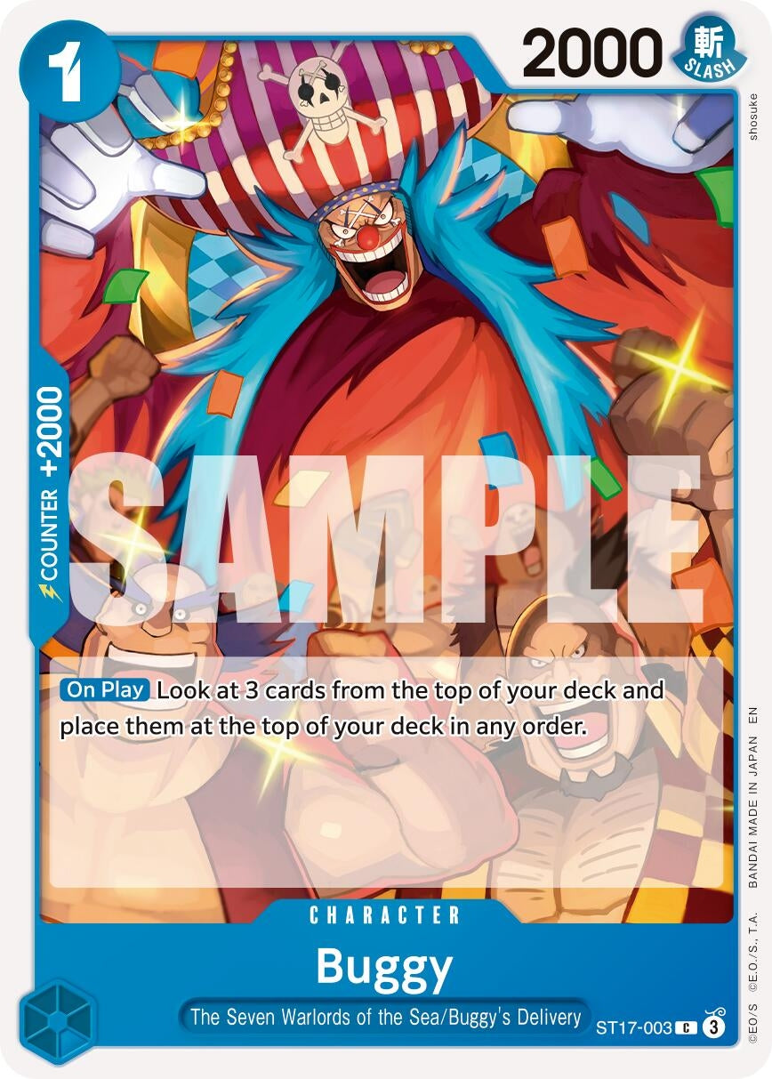 Buggy - ST17-003 (Reprint) (ST17-003) (Premium Booster -The Best- Vol. 2) (PRB-02)