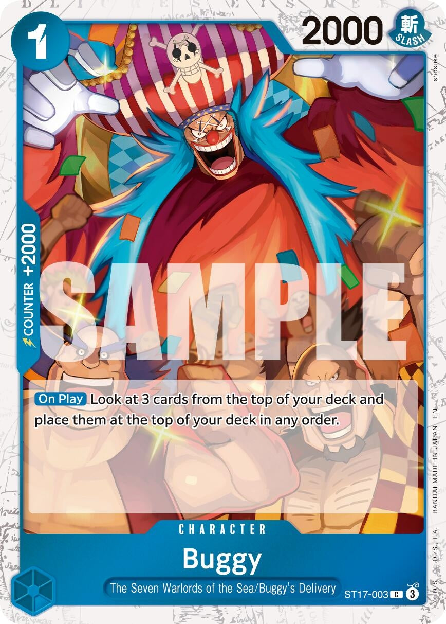 Buggy - ST17-003 (Pirate Foil) (ST17-003) (Premium Booster -The Best- Vol. 2) (PRB-02)
