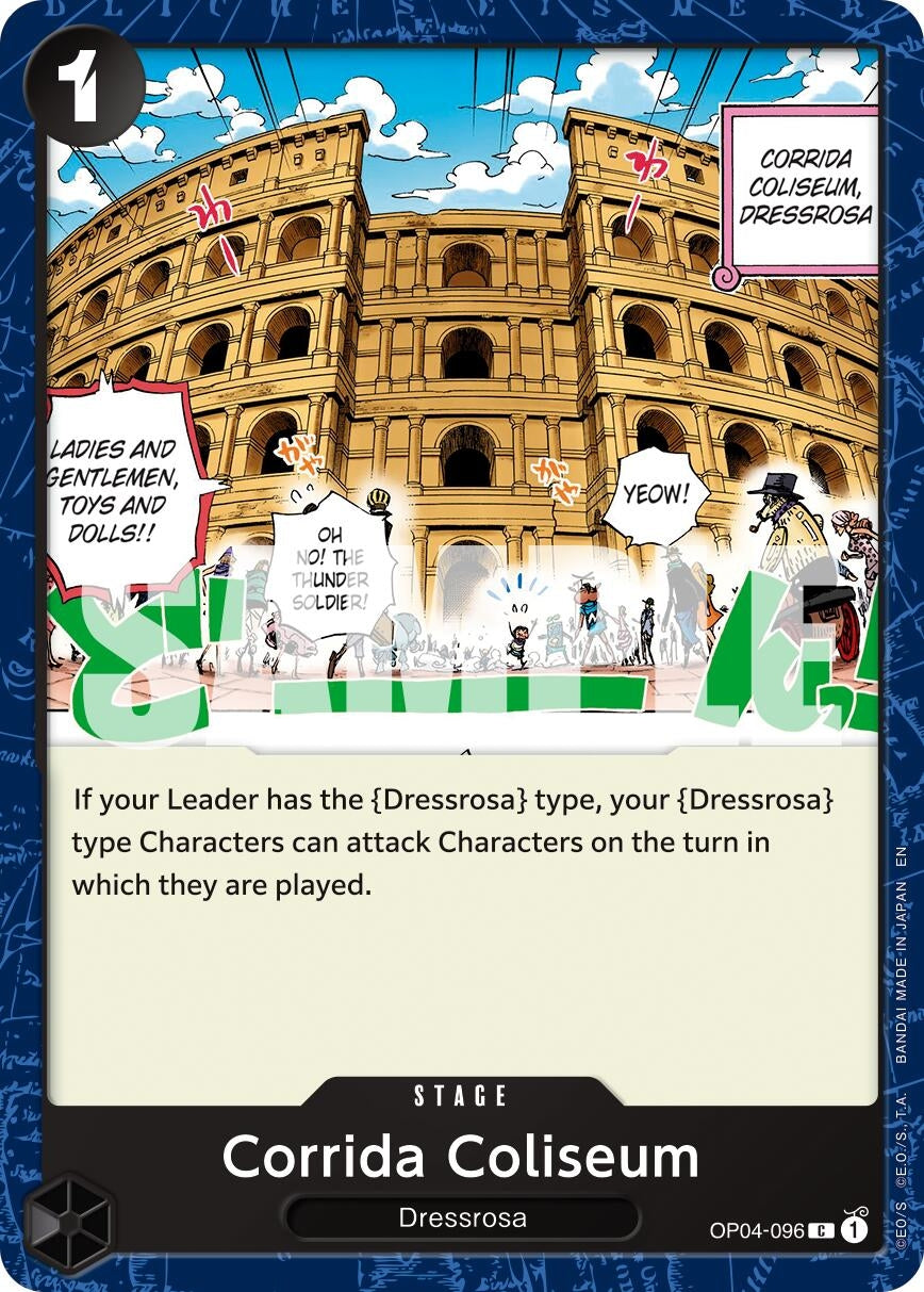 Corrida Coliseum (Reprint) (OP04-096) (Premium Booster -The Best- Vol. 2) (PRB-02)