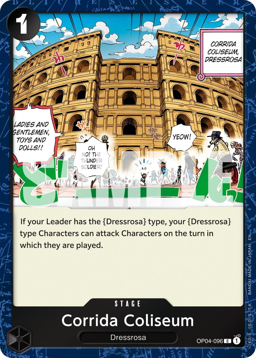 Corrida Coliseum (Pirate Foil) (OP04-096) (Premium Booster -The Best- Vol. 2) (PRB-02)