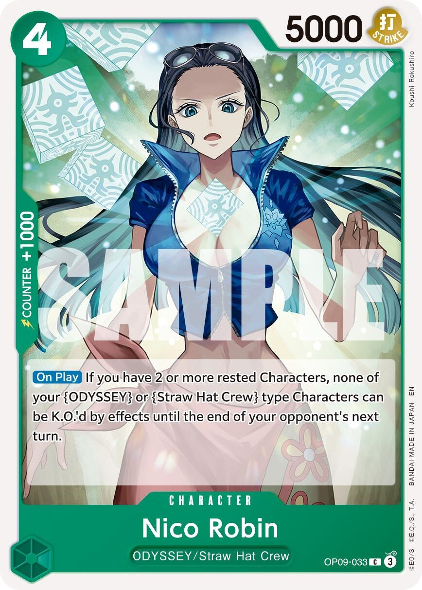Nico Robin - OP09-033 (Reprint) (OP09-033) (Premium Booster -The Best- Vol. 2) (PRB-02)