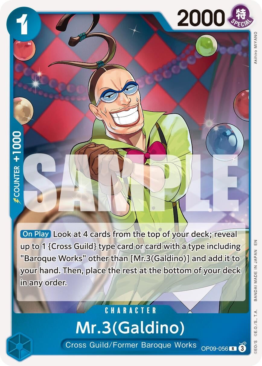 Mr.3(Galdino) - OP09-056 (Reprint) (OP09-056) (Premium Booster -The Best- Vol. 2) (PRB-02)