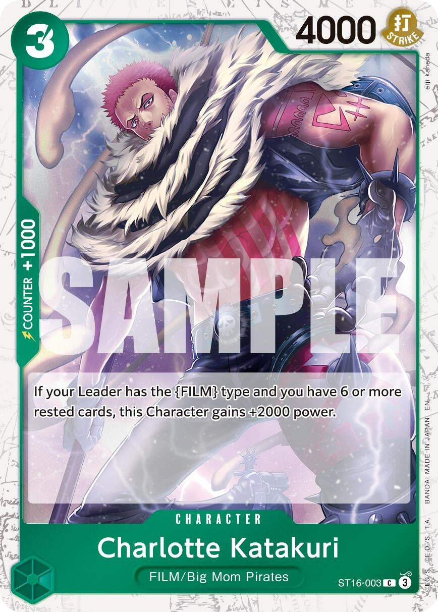 Charlotte Katakuri (Pirate Foil) (ST16-003) (Premium Booster -The Best- Vol. 2) (PRB-02)