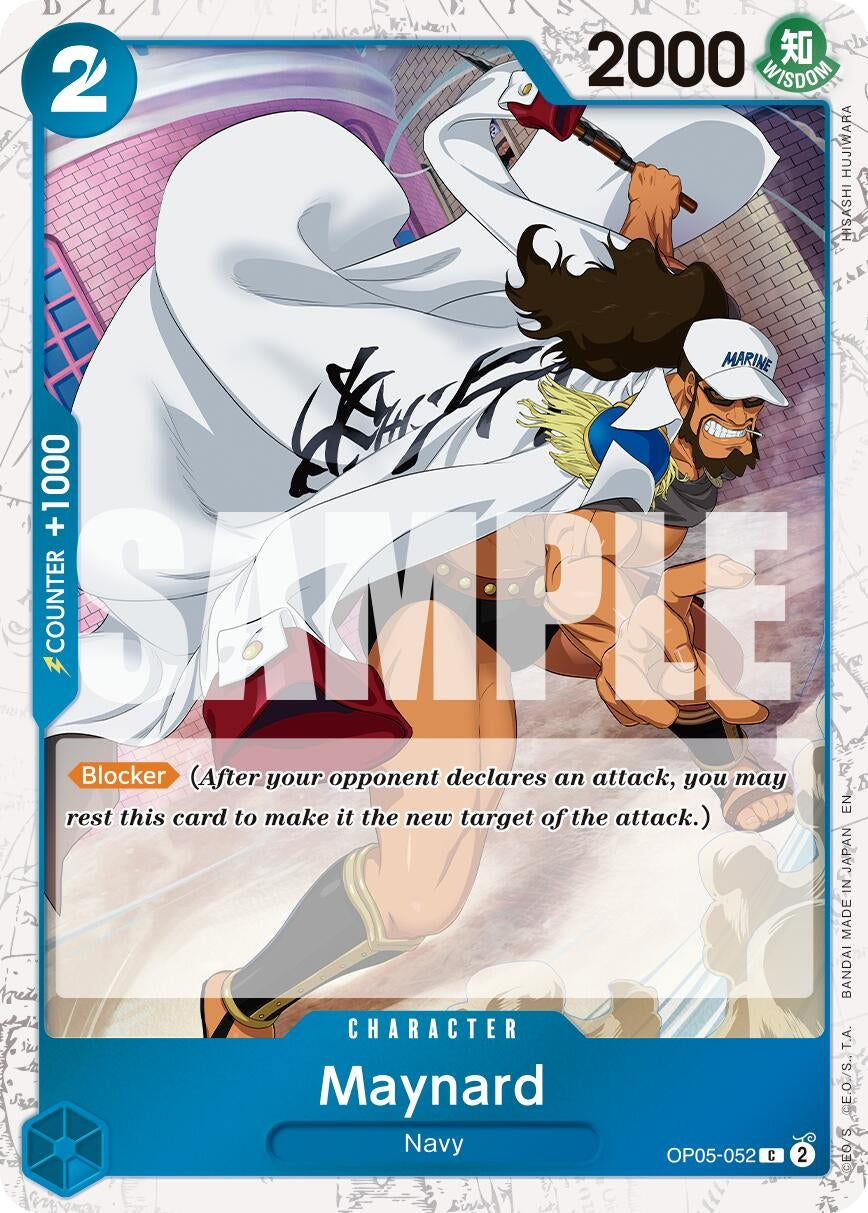 Maynard (Pirate Foil) (OP05-052) (Premium Booster -The Best- Vol. 2) (PRB-02)