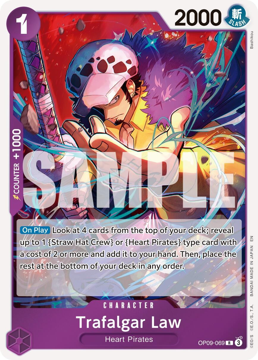 Trafalgar Law - OP09-069 (Reprint) (OP09-069) (Premium Booster -The Best- Vol. 2) (PRB-02)
