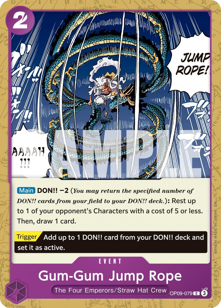 Gum-Gum Jump Rope (Reprint) (OP09-079) (Premium Booster -The Best- Vol. 2) (PRB-02)