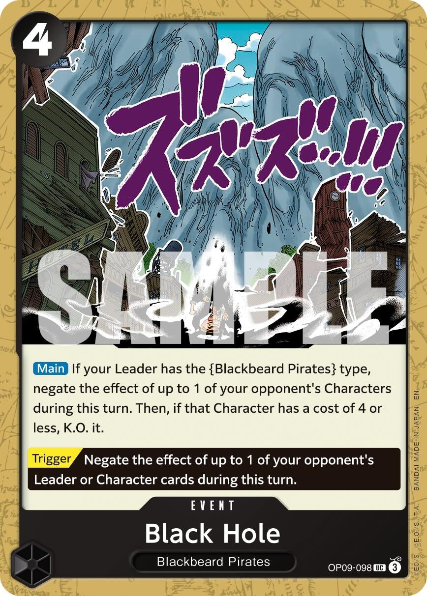 Black Hole (Reprint) (OP09-098) (Premium Booster -The Best- Vol. 2) (PRB-02)