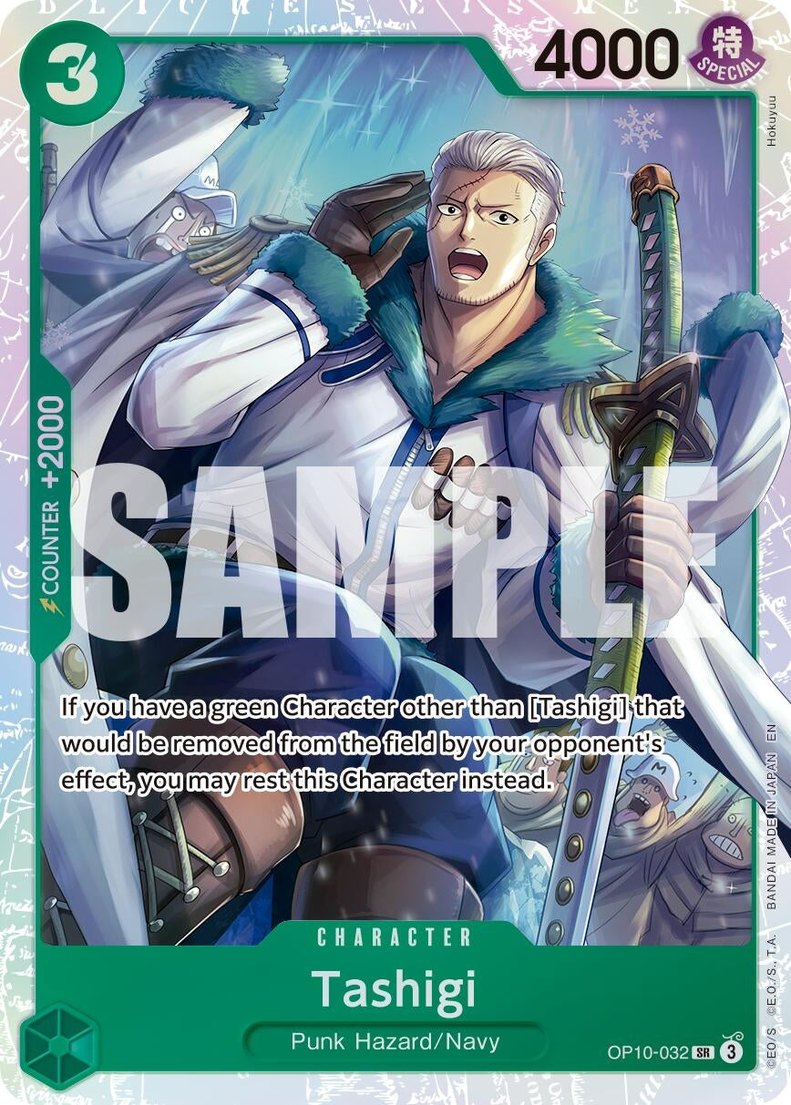 Tashigi (Reprint) (OP10-032) (Premium Booster -The Best- Vol. 2) (PRB-02)