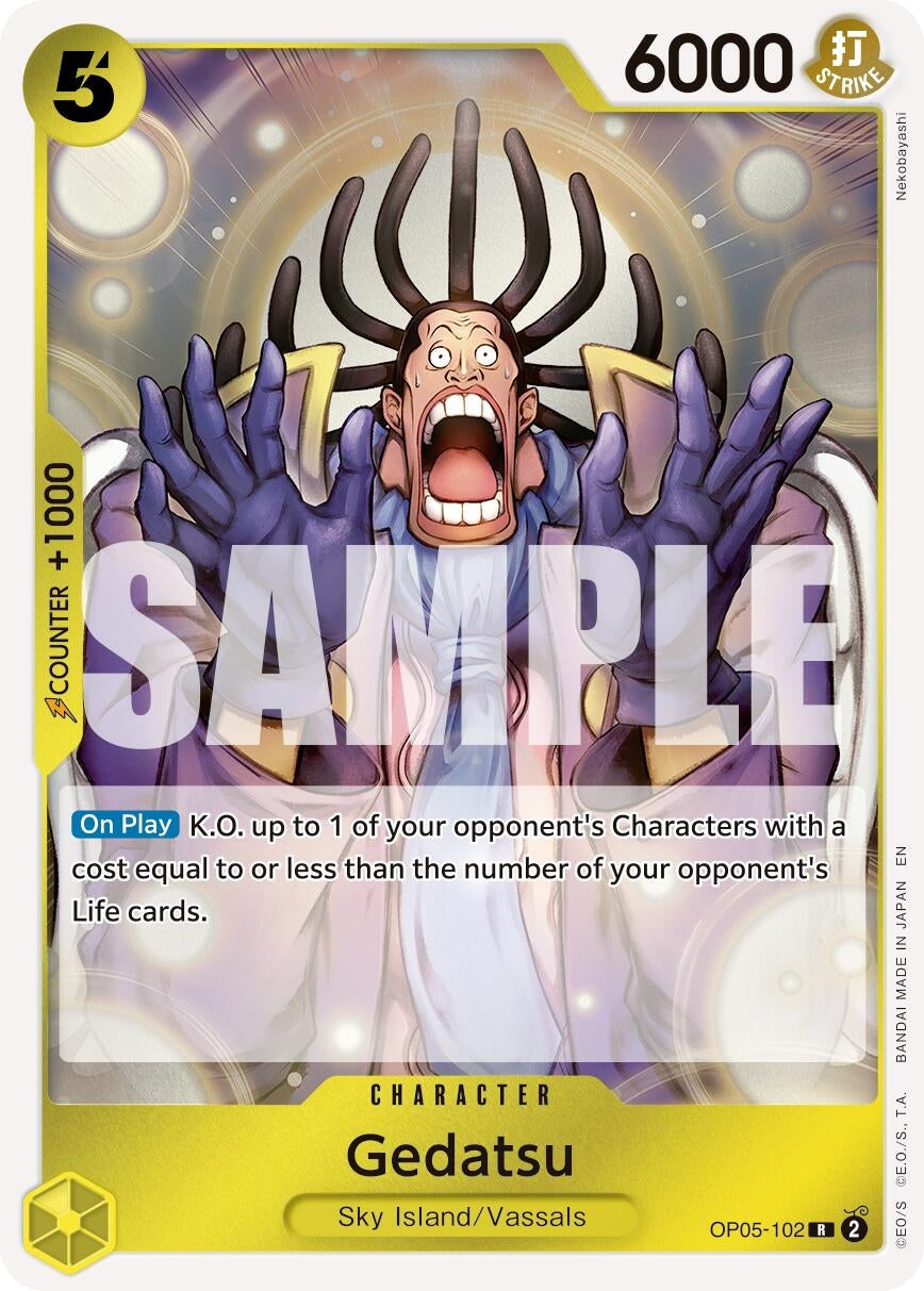 Gedatsu (Reprint) (OP05-102) (Premium Booster -The Best- Vol. 2) (PRB-02)