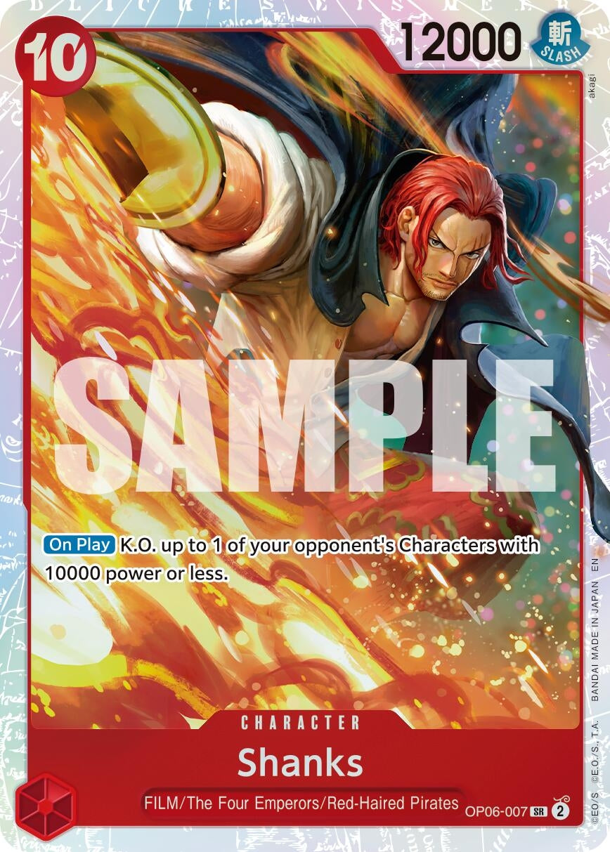 Shanks (Reprint) (OP06-007) (Premium Booster -The Best- Vol. 2) (PRB-02)