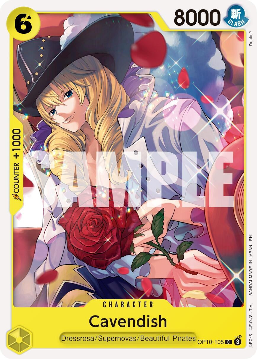 Cavendish - OP10-105 (Reprint) (OP10-105) (Premium Booster -The Best- Vol. 2) (PRB-02)