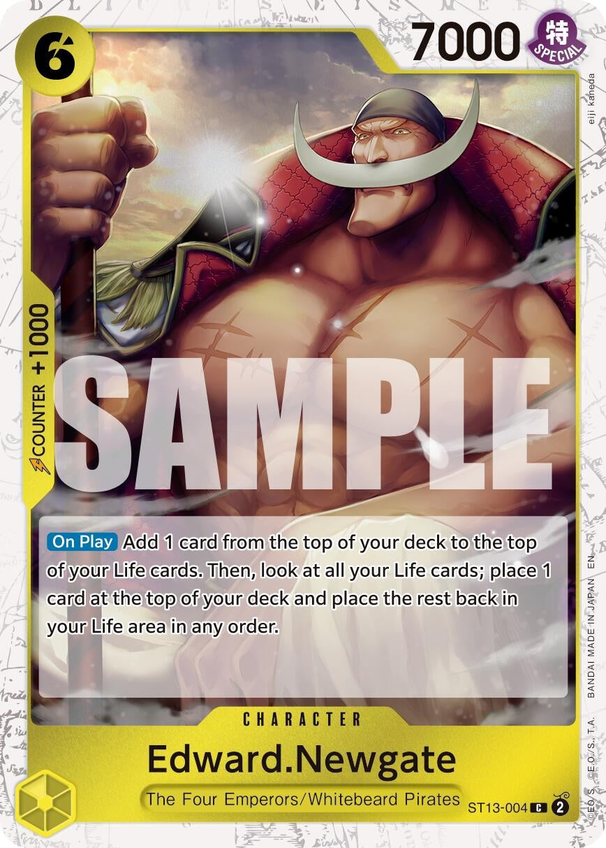 Edward.Newgate - ST13-004 (Pirate Foil) (ST13-004) (Premium Booster -The Best- Vol. 2) (PRB-02)