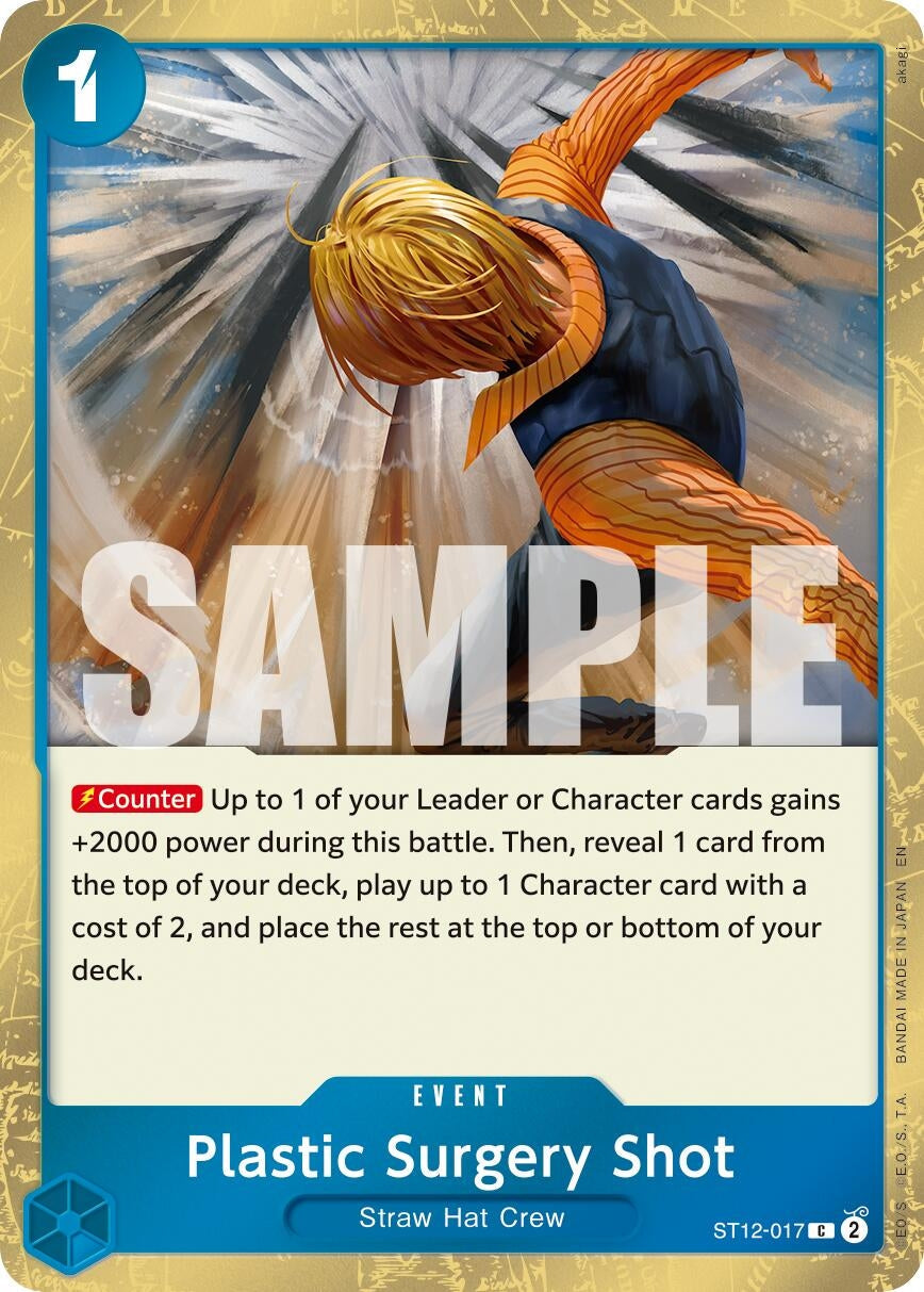Plastic Surgery Shot - ST12-017 (Pirate Foil) (ST12-017) (Premium Booster -The Best- Vol. 2) (PRB-02)