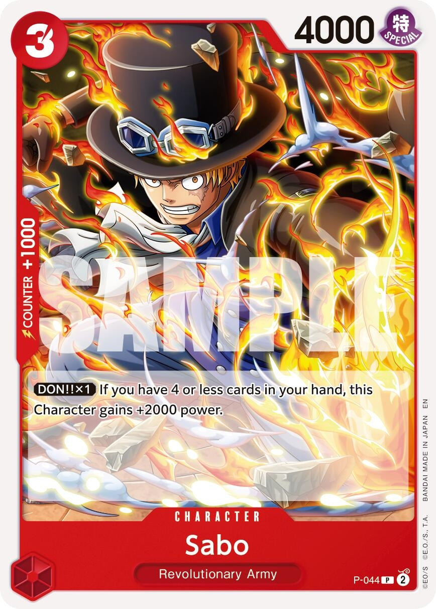 Sabo - P-044 (Reprint) (P-044) (Premium Booster -The Best- Vol. 2) (PRB-02)