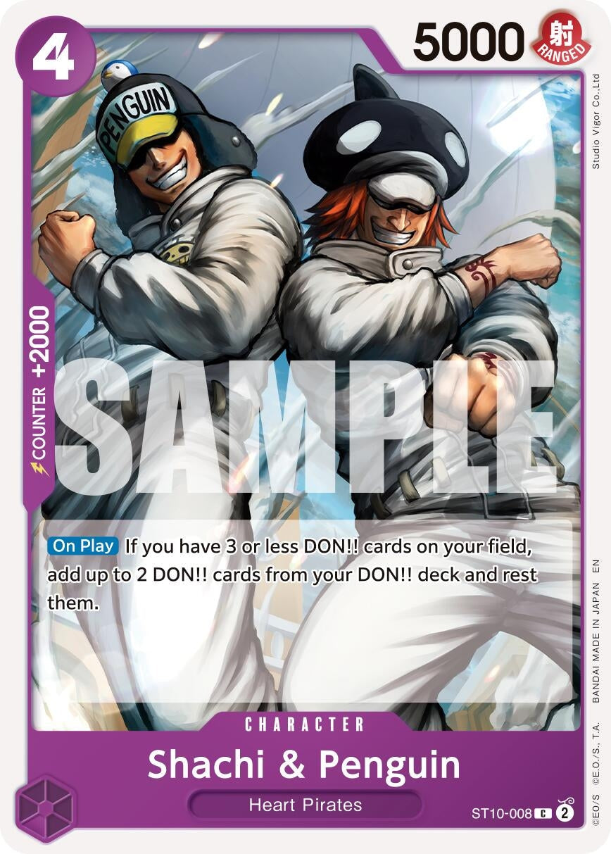 Shachi & Penguin (Reprint) (ST10-008) (Premium Booster -The Best- Vol. 2) (PRB-02)