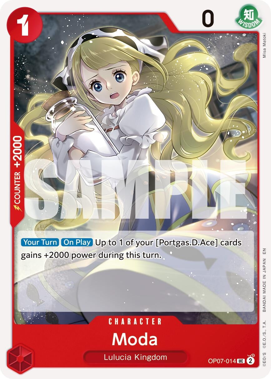 Moda (Reprint) (OP07-014) (Premium Booster -The Best- Vol. 2) (PRB-02)