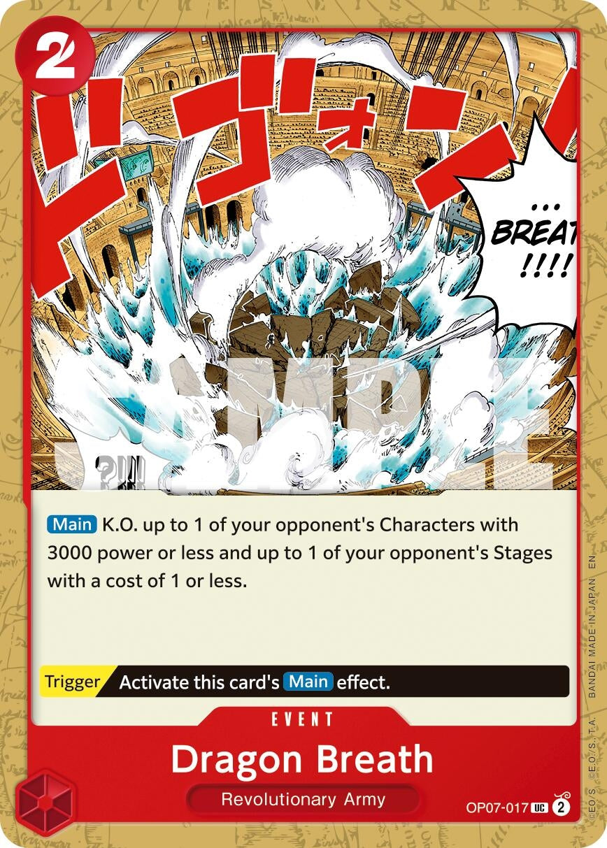 Dragon Breath (Reprint) (OP07-017) (Premium Booster -The Best- Vol. 2) (PRB-02)
