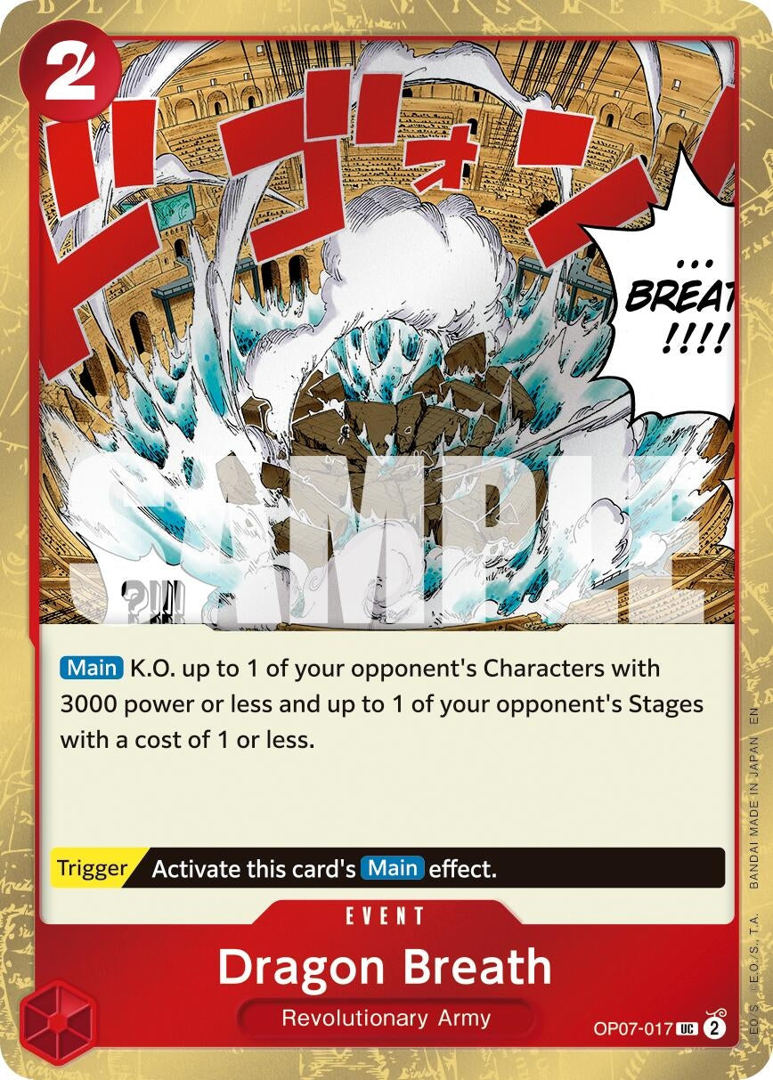 Dragon Breath (Pirate Foil) (OP07-017) (Premium Booster -The Best- Vol. 2) (PRB-02)