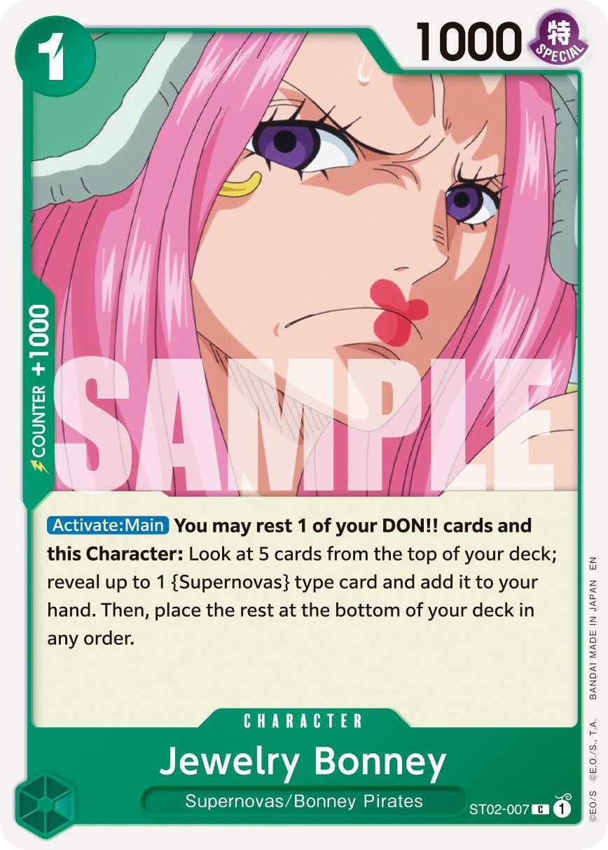 Jewelry Bonney - ST02-007 (Reprint) (ST02-007) (Premium Booster -The Best- Vol. 2) (PRB-02)