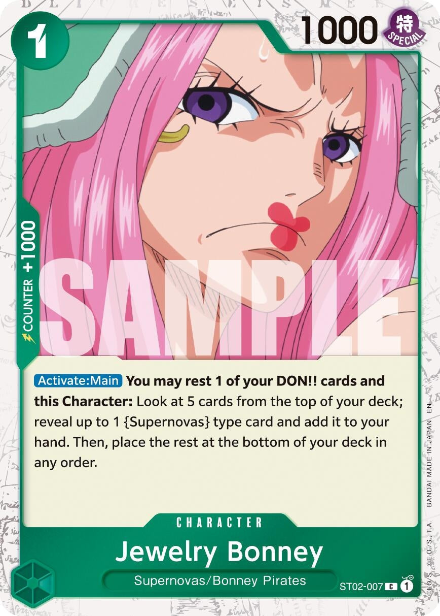 Jewelry Bonney - ST02-007 (Pirate Foil) (ST02-007) (Premium Booster -The Best- Vol. 2) (PRB-02)