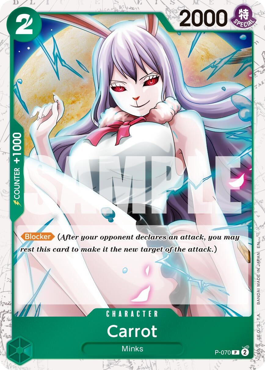 Carrot - P-070 (Pirate Foil) (P-070) (Premium Booster -The Best- Vol. 2) (PRB-02)