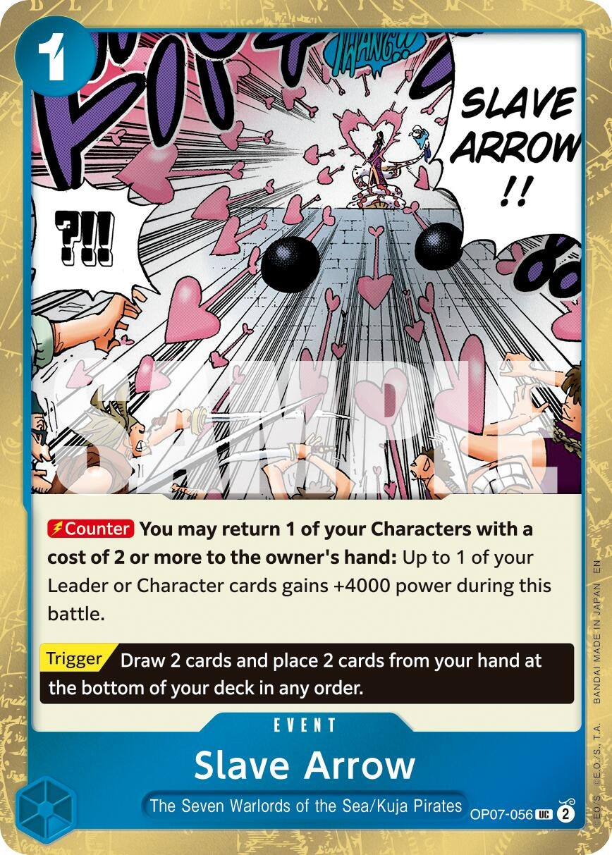 Slave Arrow (Pirate Foil) (OP07-056) (Premium Booster -The Best- Vol. 2) (PRB-02)